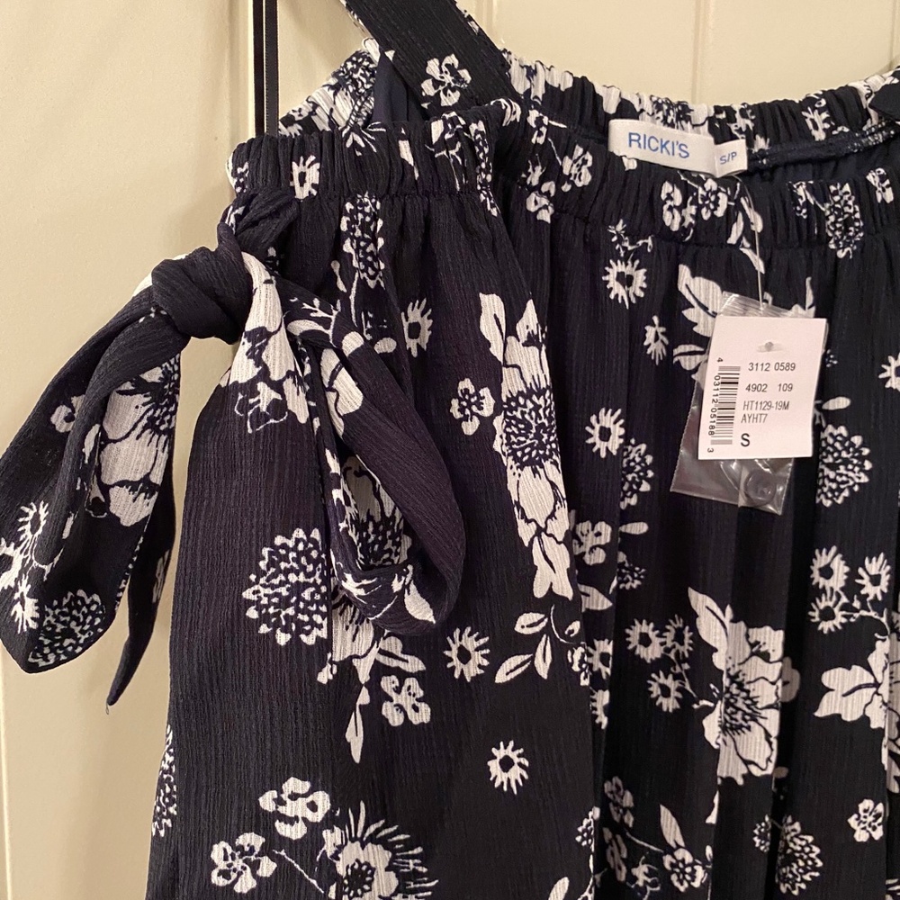 Floral Capri jumpsuit